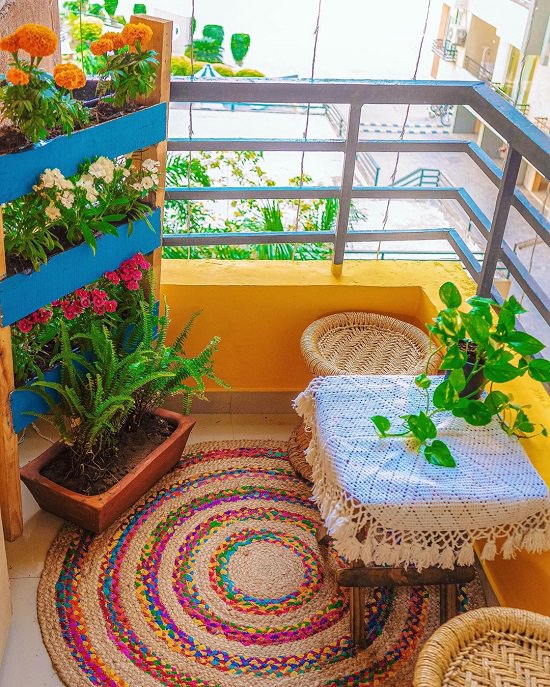 Beautiful Indian Balcony Garden Ideas, Home Garden Ideas India