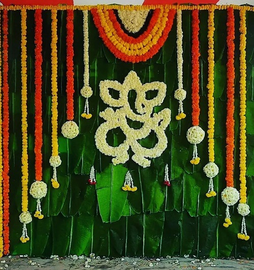 Banana Leaf Decoration 11