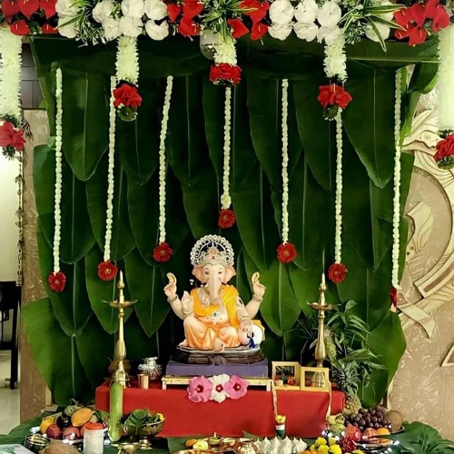 Banana Leaf Decoration 5