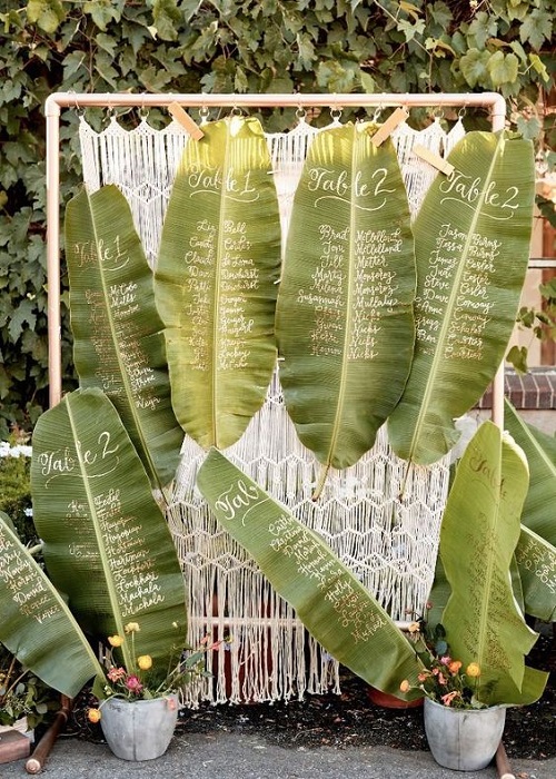 Banana Leaf Decoration 8