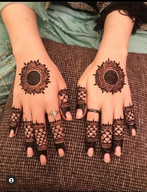 50 Flower Mehndi Designs for Diwali 11