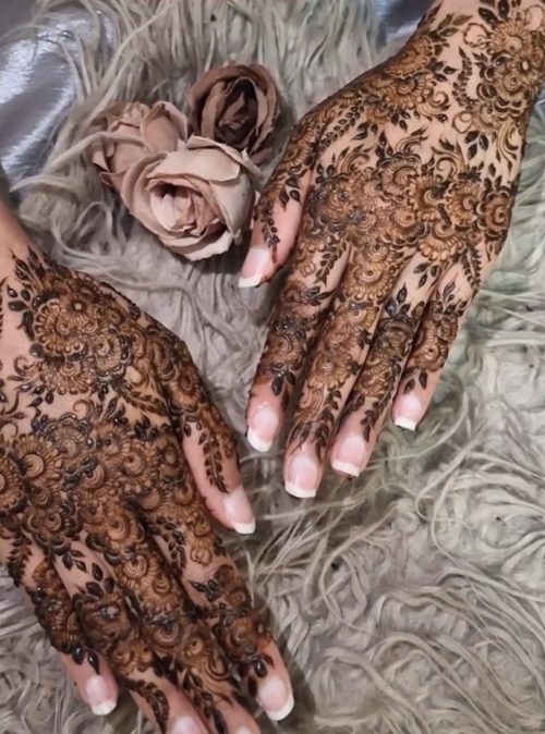 Back Hand Mehndi Design