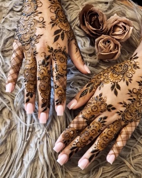 Back Hand Mehndi Design
