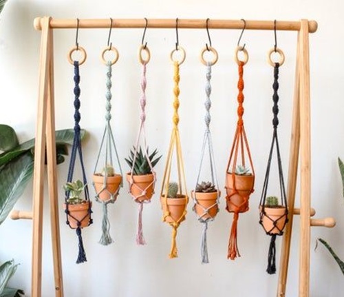 Macrame Wall Hanging Plant Ideas 9