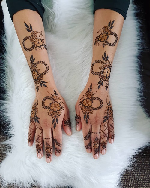 Back Hand Mehndi Design