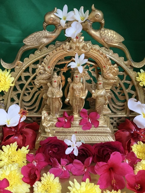 Jasmine Flowers for Ram Bhagwan 