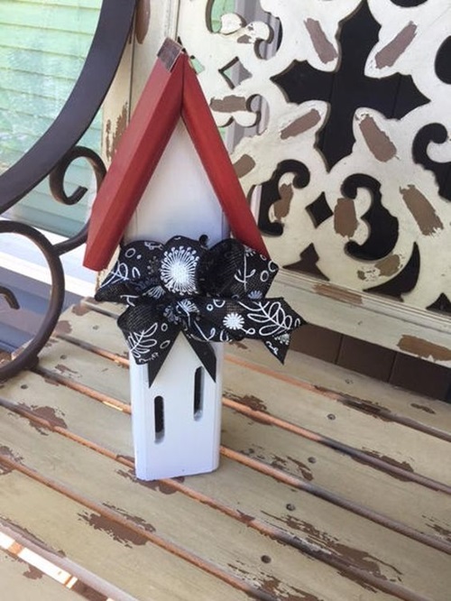 Butterfly House with a Bow for Butterflies 